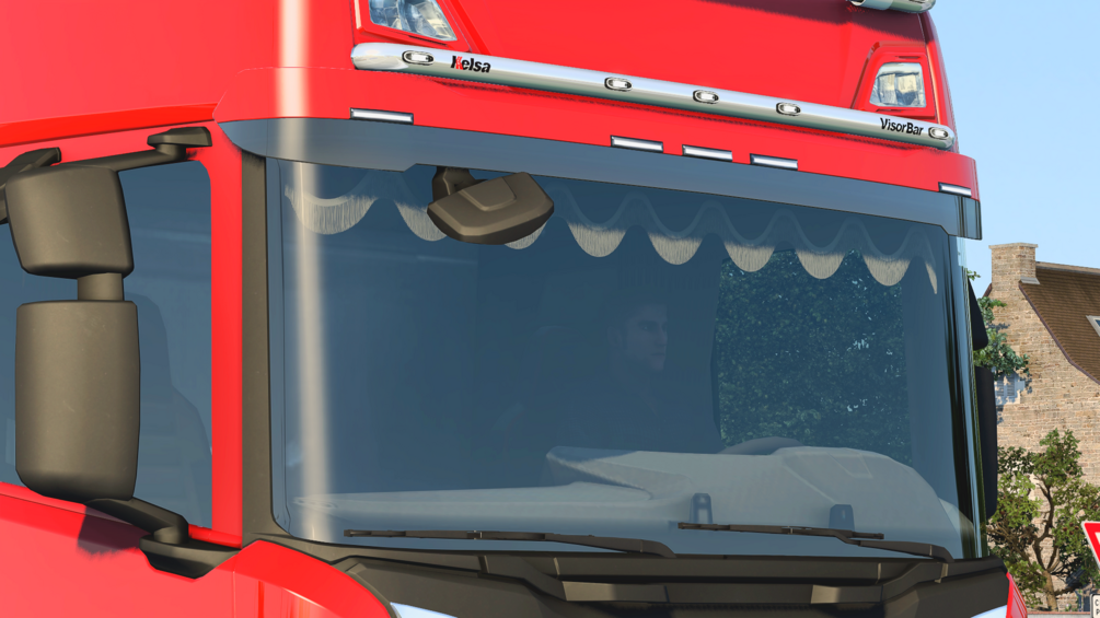 ETS2 Scania NG S R Pelmet W Tiebacks