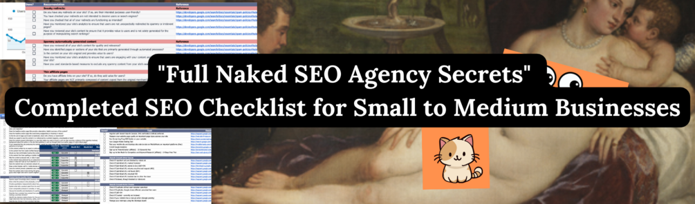 Full Naked SEO Agency Secrets Completed SEO Checklist For Small To