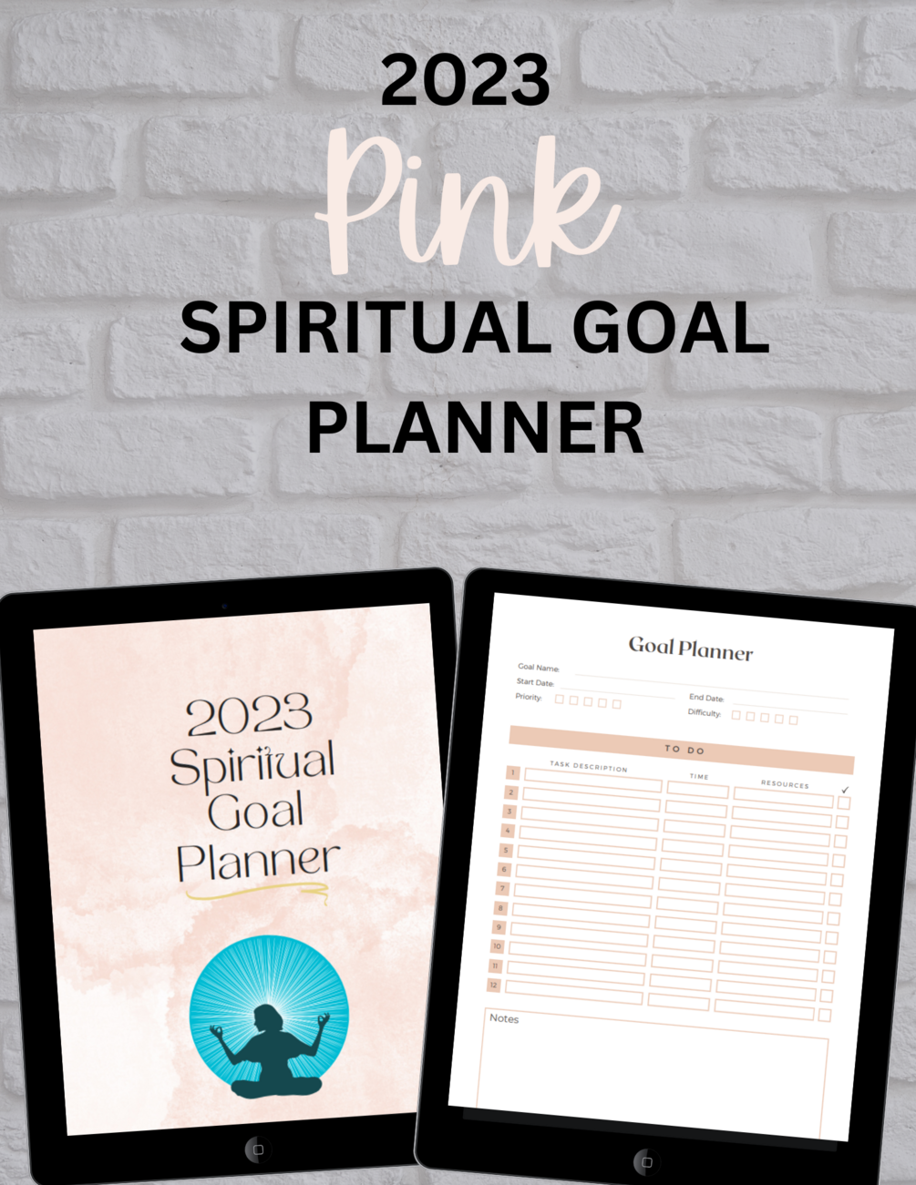 2023 Spiritual Goal Planner