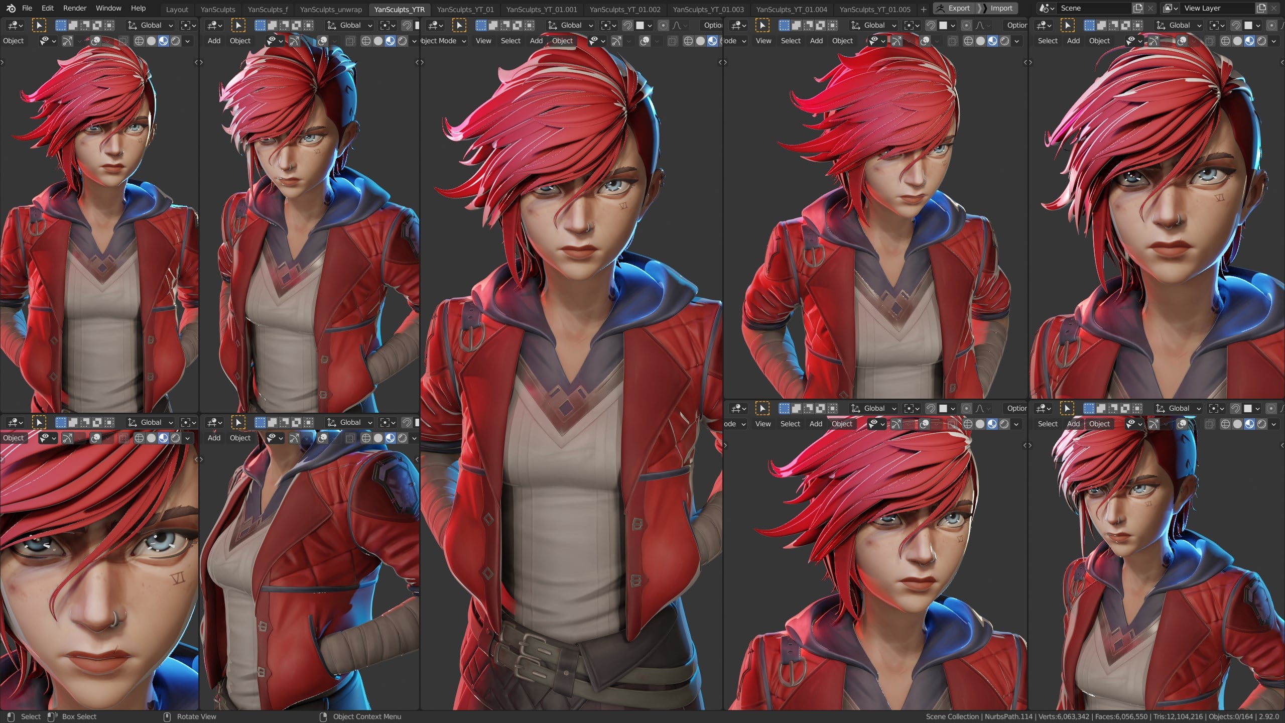 Vi Character Creation In Blender GraphixTree