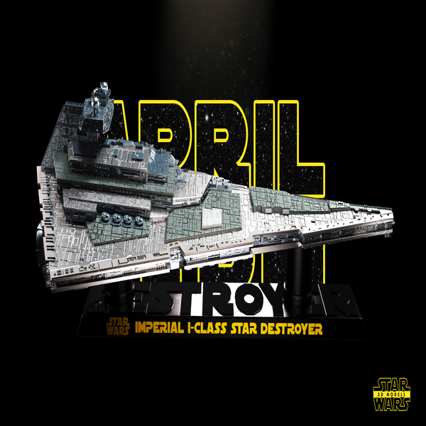 Star Destroyer - Star Wars 3D Models - Tested and Ready for 3D printing