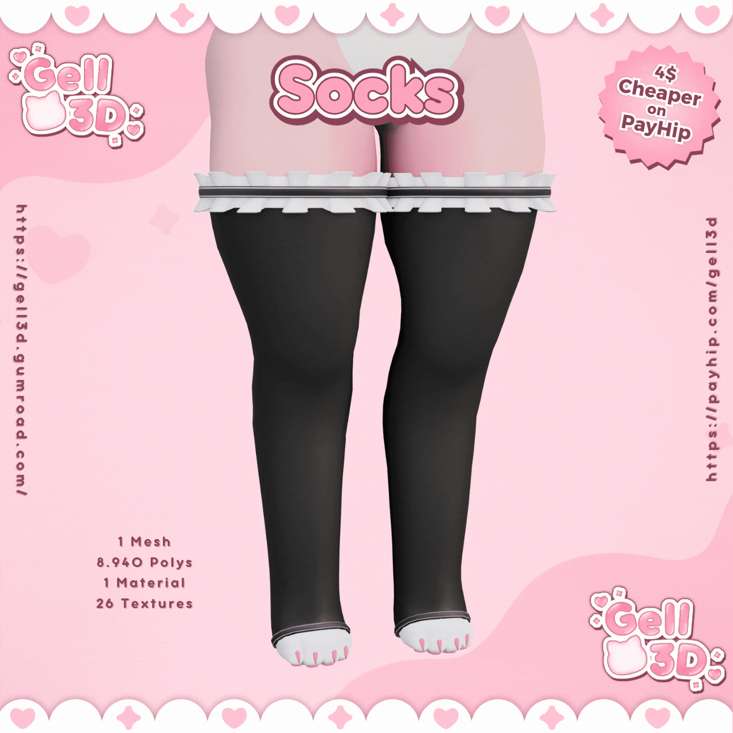 Ruffled Socks (Deira) (n°1)