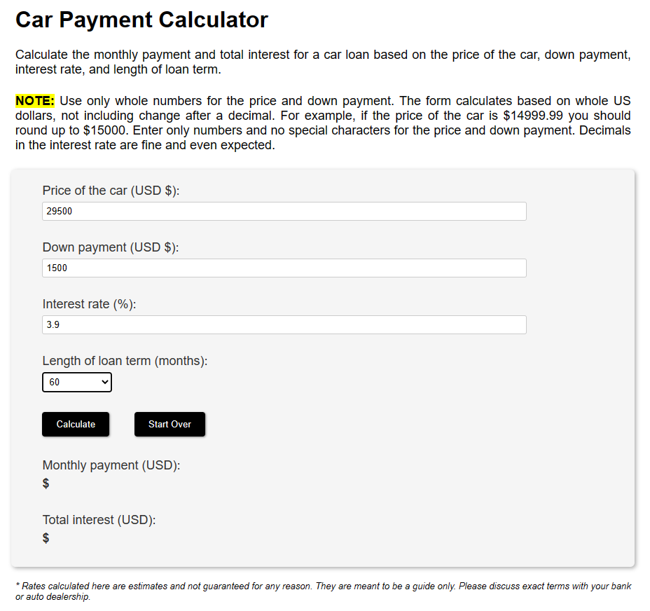 Carcalc