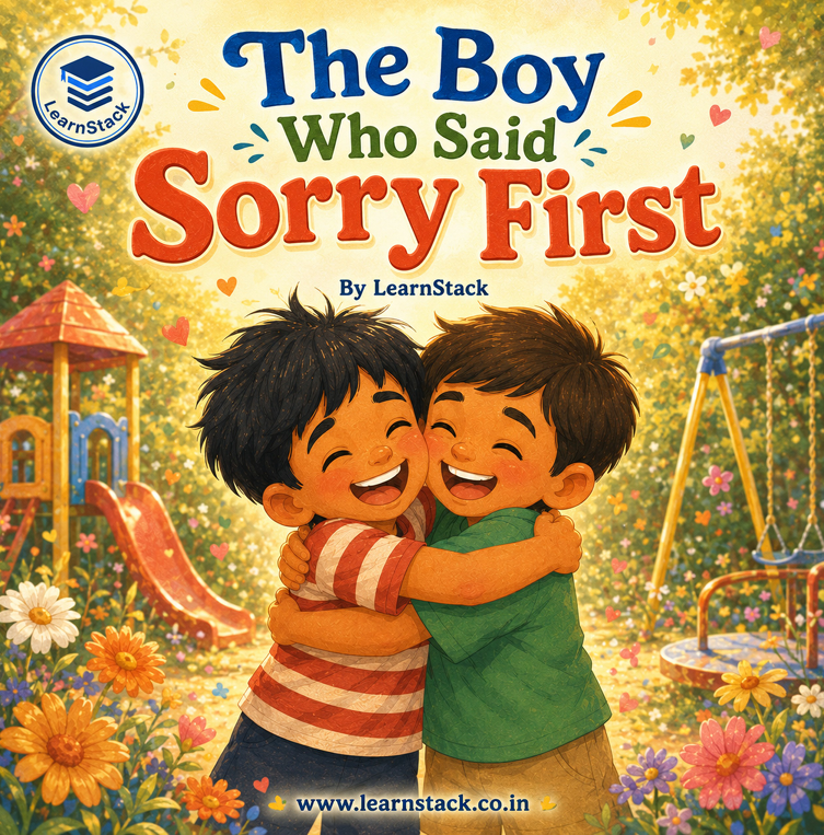 The Boy Who Said Sorry First – A Picture Book About Friendship and Kindness preview image 2