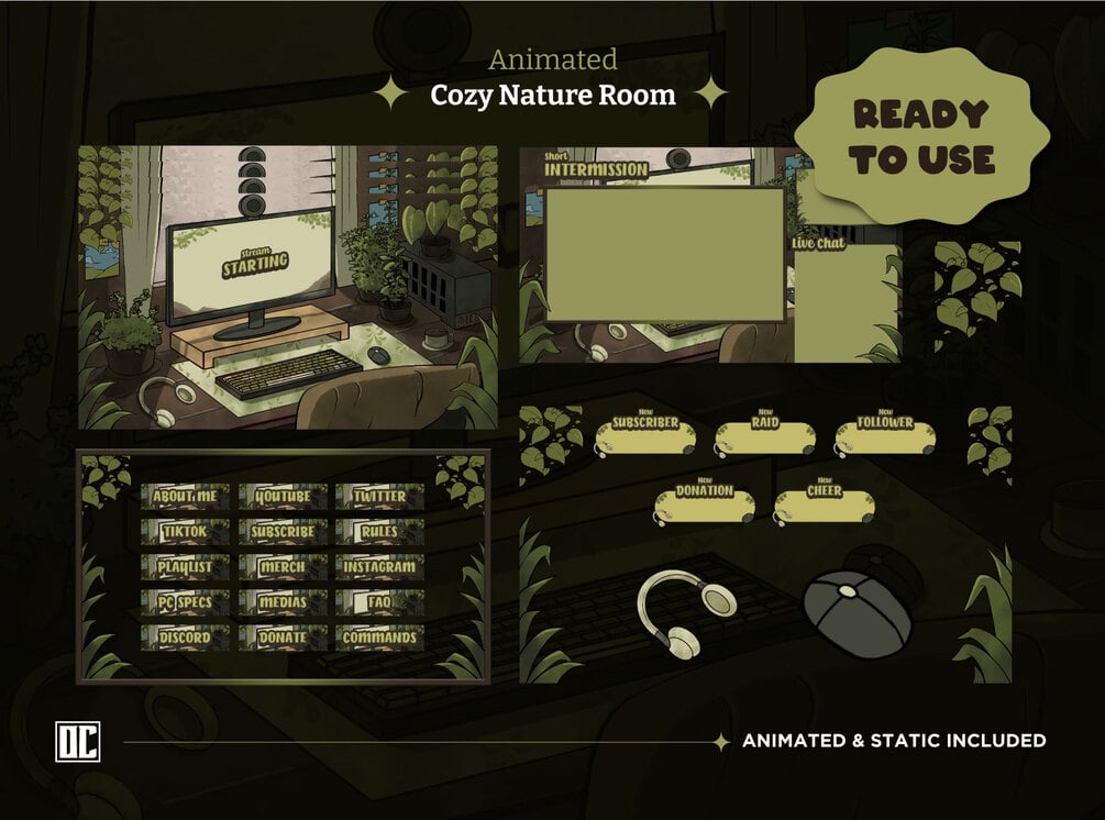 Cozy Nature Room Animated Stream Overlay Pack Bundle Stream Screen   02m8f5821jrsw8pbbvqxt1eo2fgp