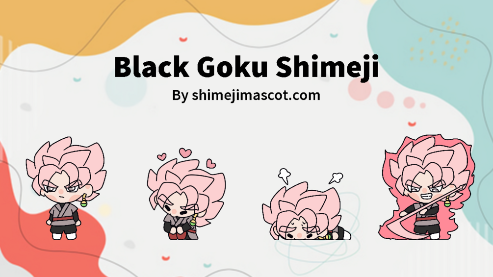 Black Goku (Dragon Ball) shimeji mascot