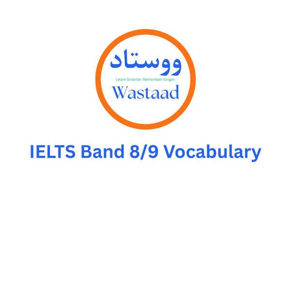 Wastaad IELTS Anki Deck Preview