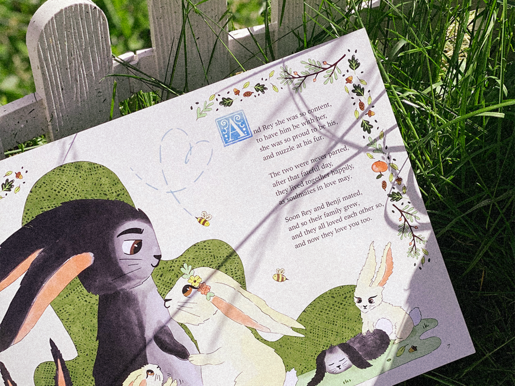 Moon Bunny Kid's Book