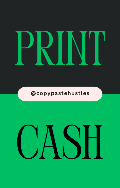 20 Copy-Paste Side Hustles