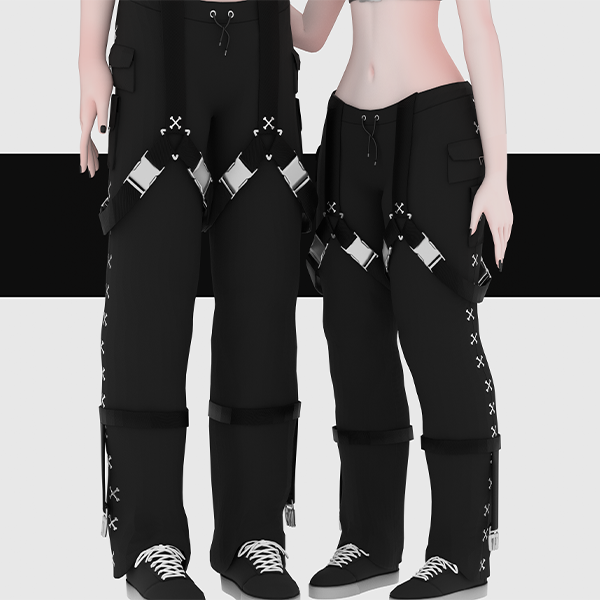 Strapped Pants・Commercial License