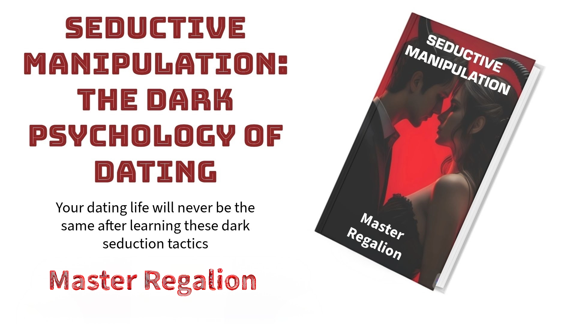 store product block Seductive Manipulation : The Dark Psychology of Dating🖤 poster