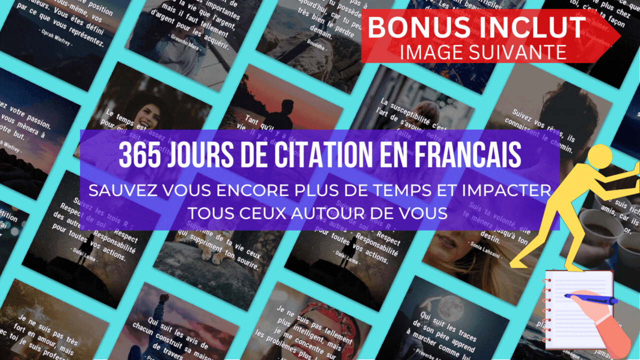 365 Jours de Motivation Pour vos comptes de reseaux sociaux