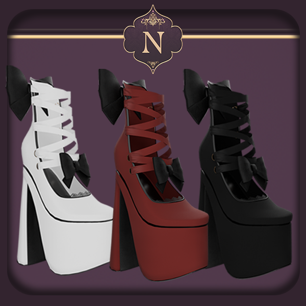 𓆩♡𓆪 SERVER FREE | RIBBON HEELS | RIGGED 