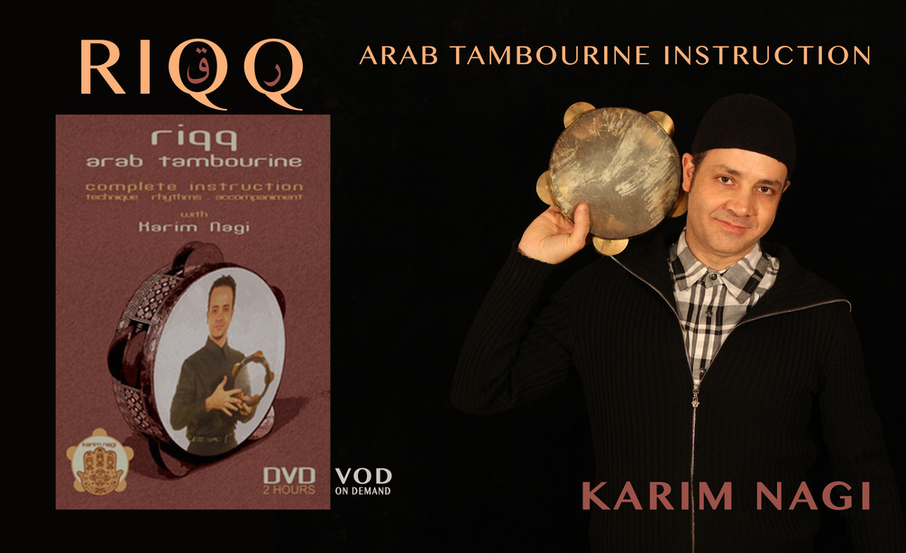 Riqq Arab Tambourine Video Instruction With Karim Nagi