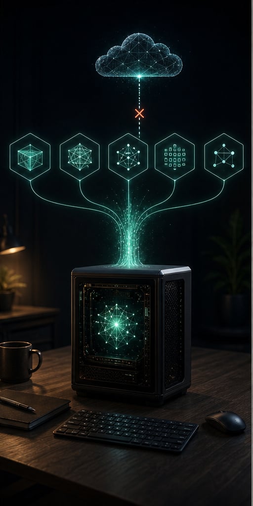 Privacy-first setup for confidential AI work