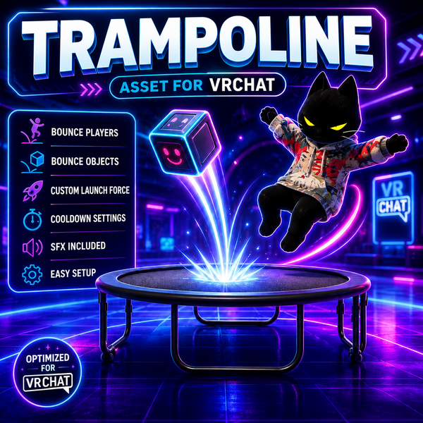 VRChat Trampoline preview