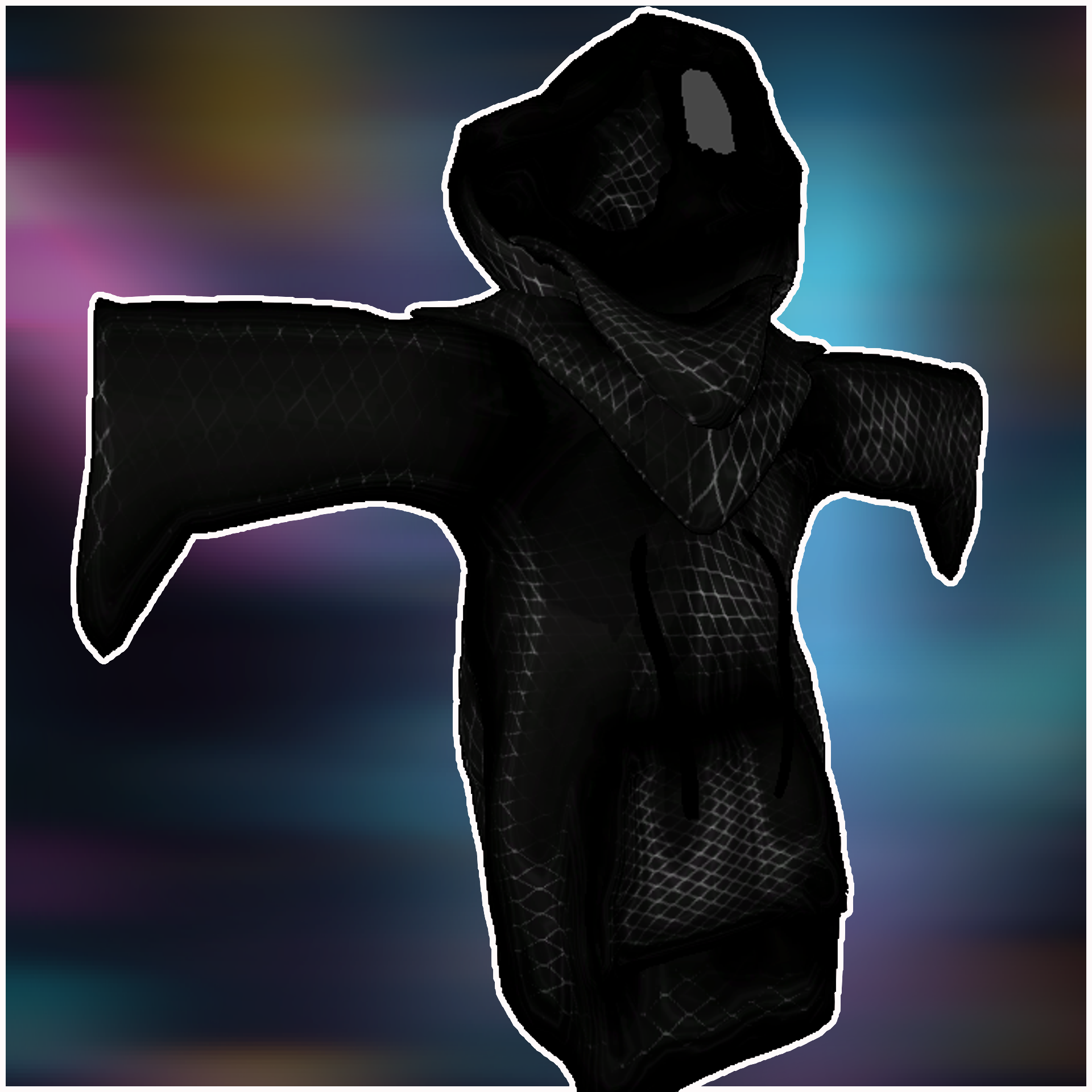 Tech Eclipse Oversized Hoodie (W/Interactive Hood)