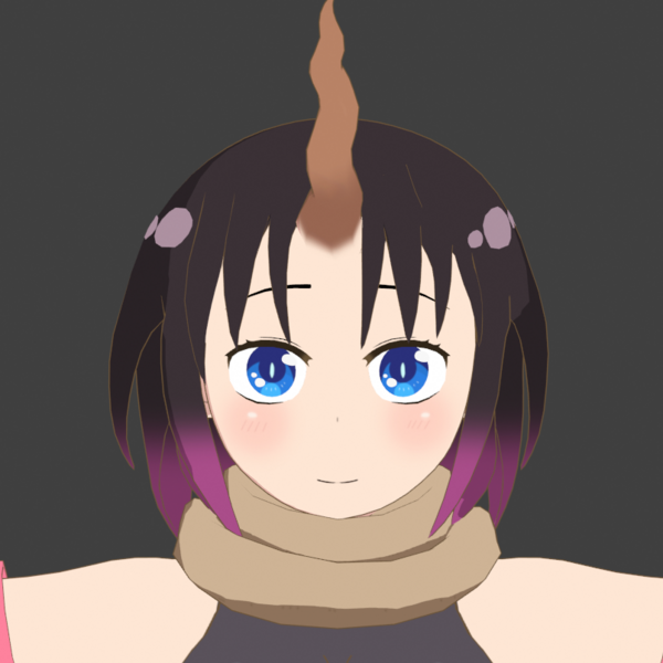 Elma: Miss Kobayashi's Dragon Maid 3d model 