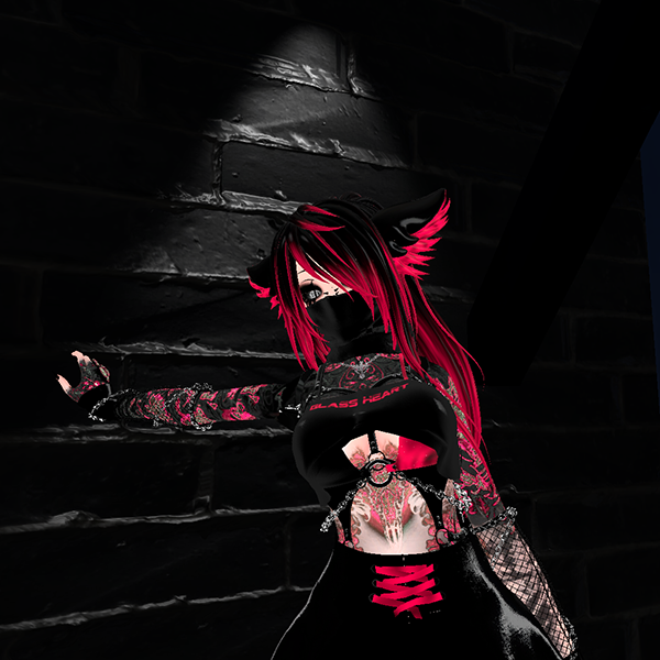 DarkCloud Glass Heart (Pc & Quest with Phys Bone for both)