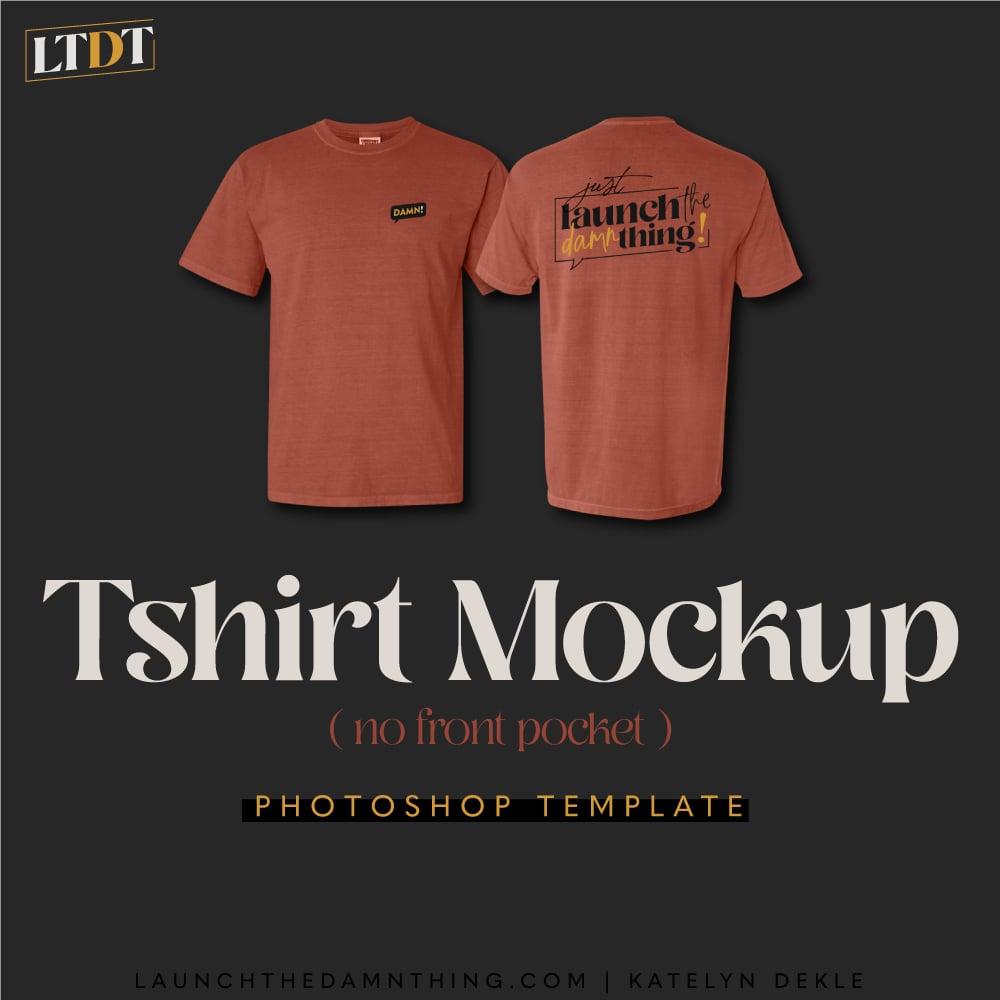 T shirt Psd Mockup