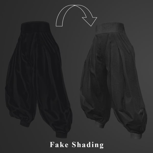 Substance Painter - Smart Material - Fake Shading