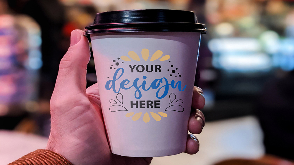 Coffee Paper Cup Product Mockup