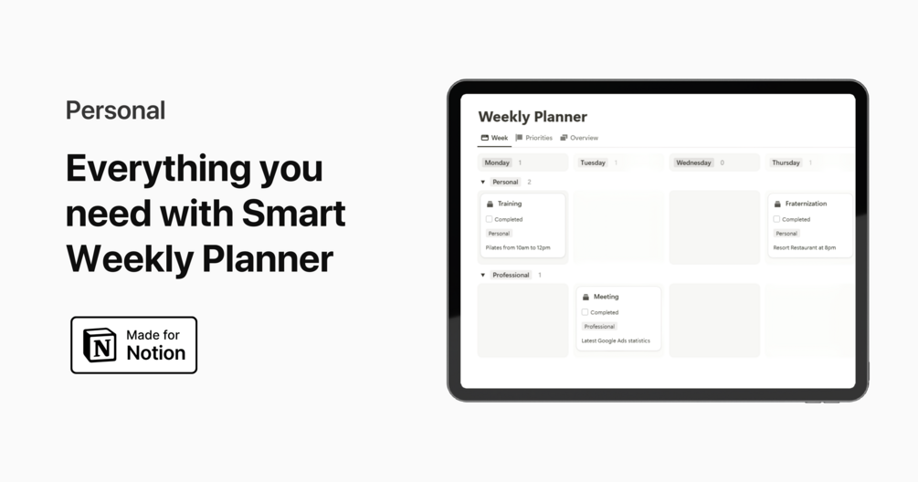 Weekly Planner