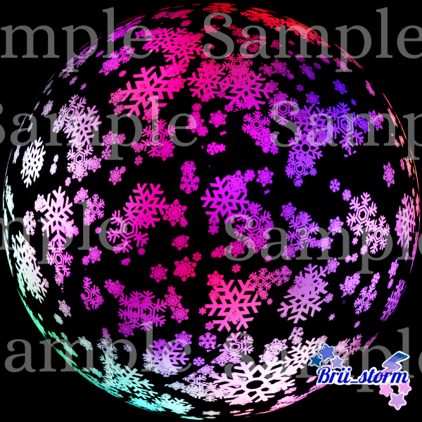 1 Snowflake Winter Matcap 