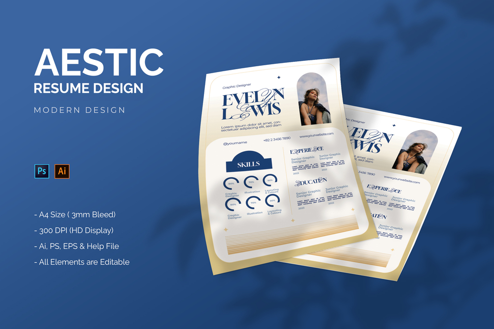 Aestic Resume Template