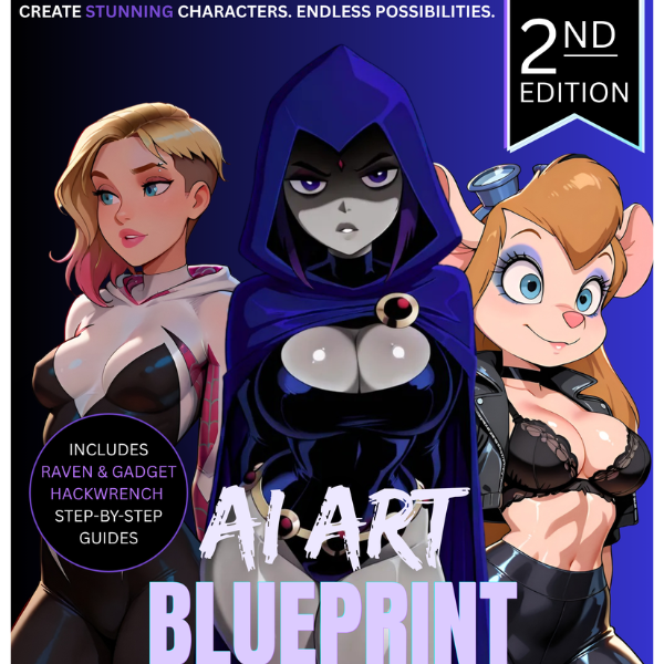 AI Art Blueprint – Create AI Characters with a Simple Web-Based Workflow