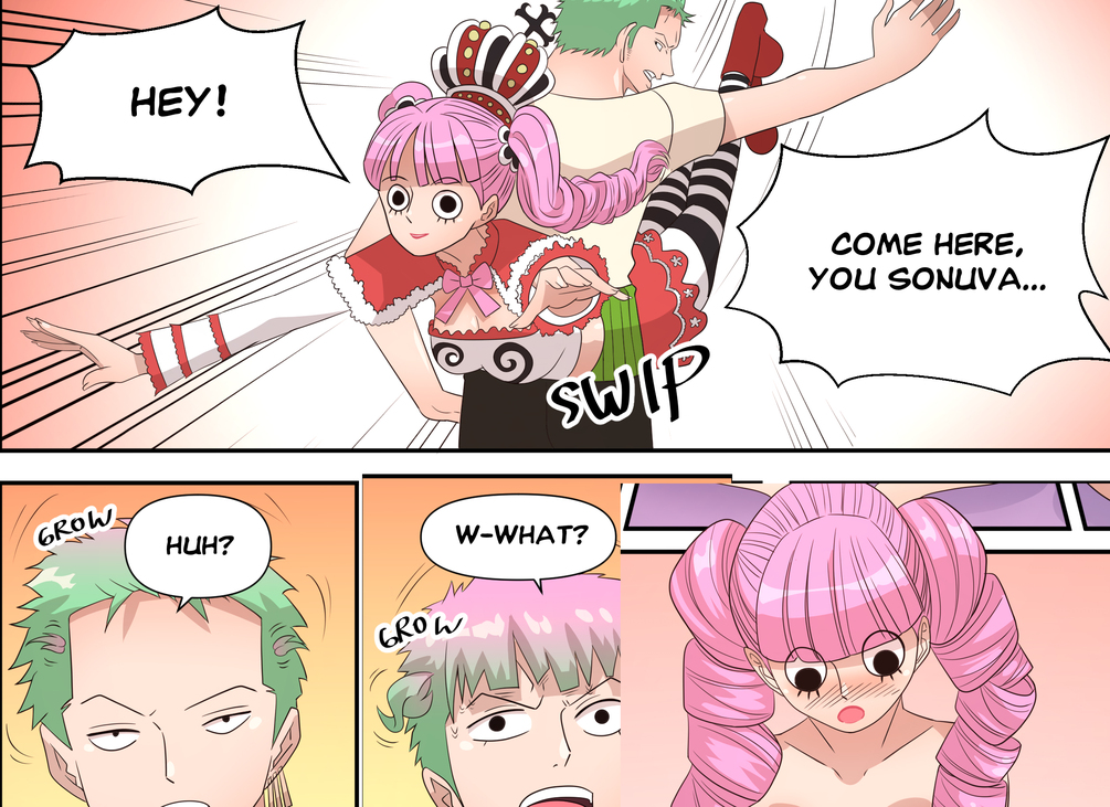 Zoro into Perona TG 他者変身 TSF