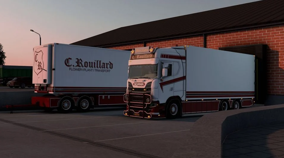 [ETS 2] Scania S580 Van Herk Style Combie 1.46/1.47/1.48/1.49/1.50 by Victor Herrera