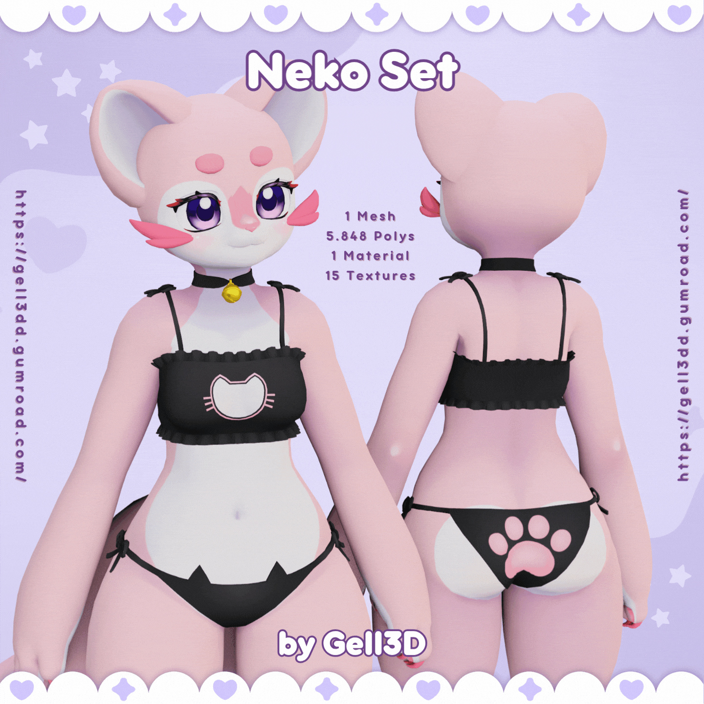 Cat Neko Set (Deira Neo)