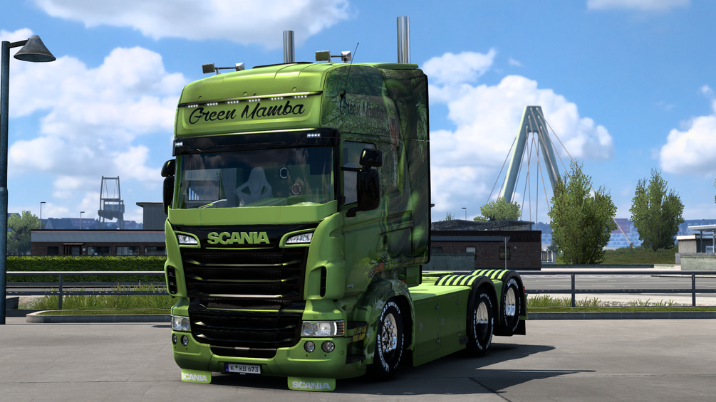 SCANIA R [RJL] 2009 | GREEN MAMBA by STEMOS|designs