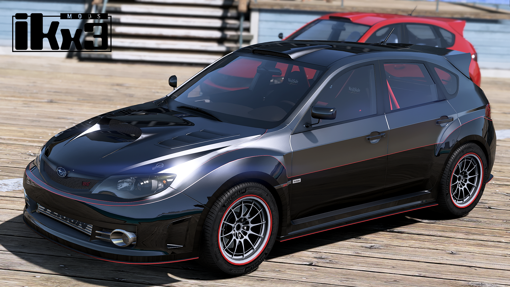 Subaru Impreza WRX STI (FF4 Edition) 2009 [GTA5], image size:2048x1152