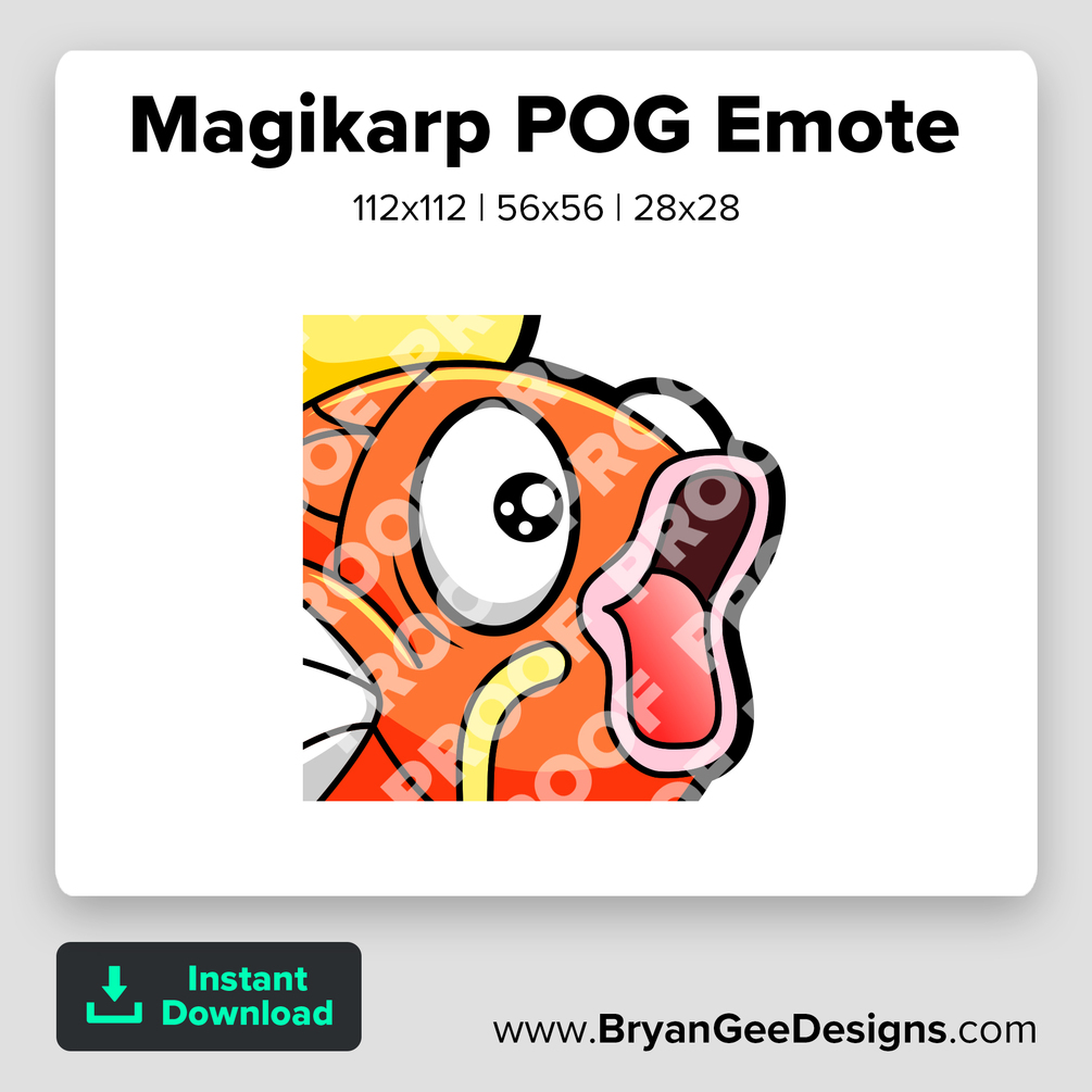 Poki Emotes Magikarpevolution Fish Emotes Sweat Emote -  Denmark