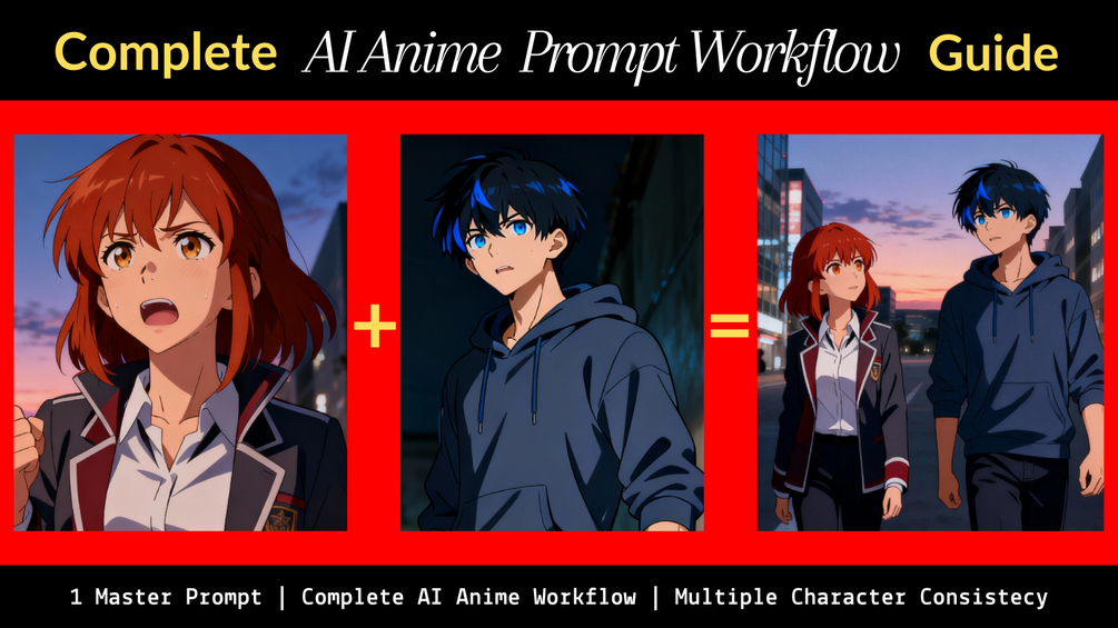 Complete Master Prompt Workflow for Creating Consistent AI Anime