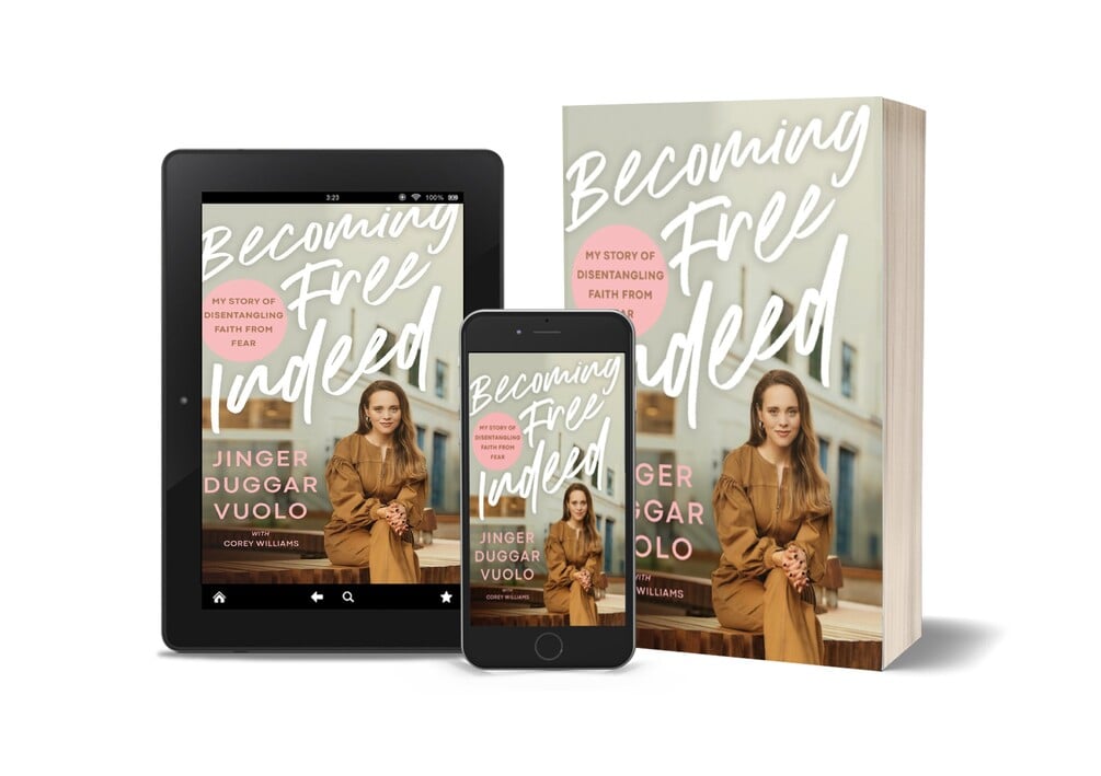 free indeed, my story of disentangling faith from fear, book