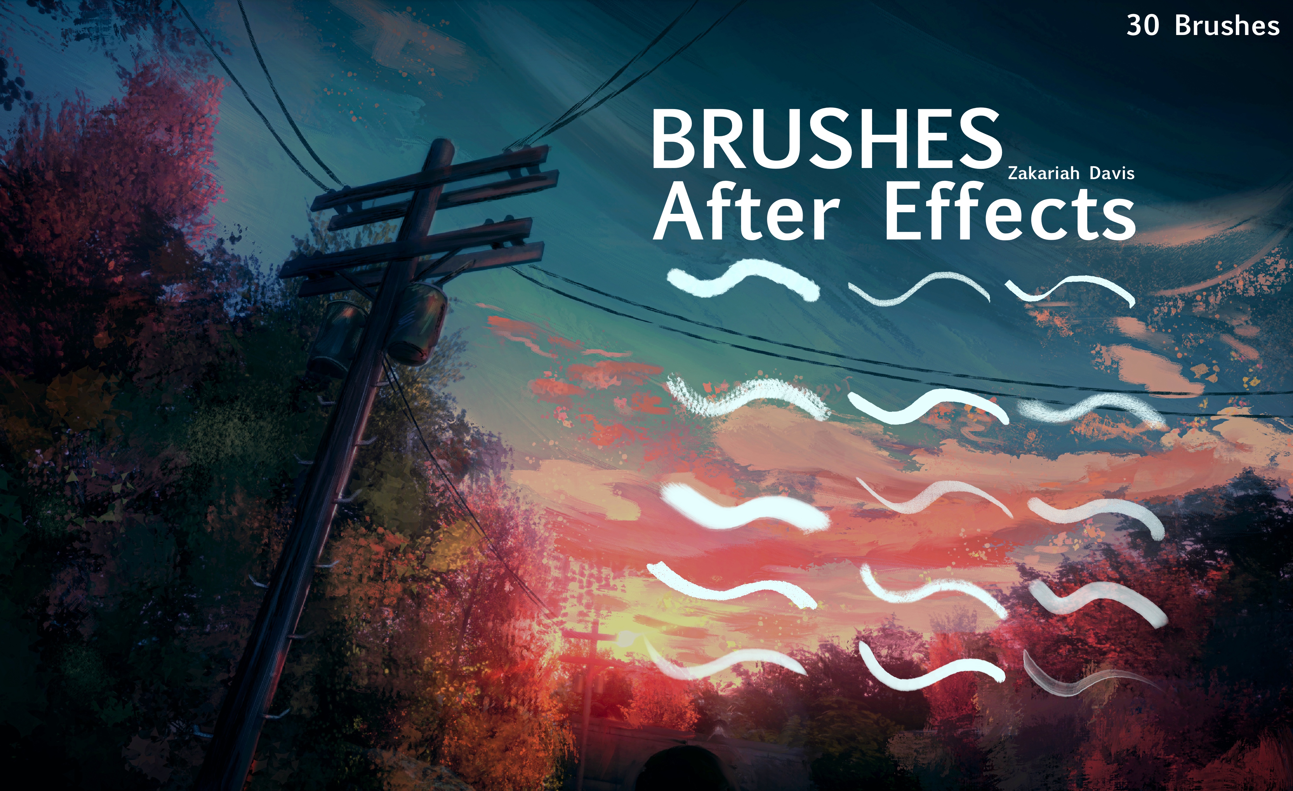 After Effects A Blend Of Texture Brushes For Procreate Zakori