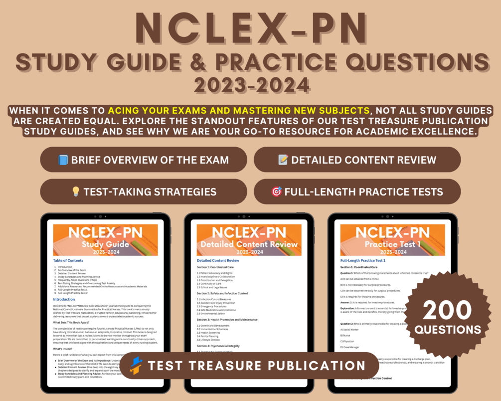 NCLEXPN Mastery Guide 20232024 InDepth Content Review, Practice