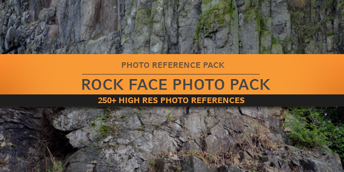 Rock Face - 250+ Photo References