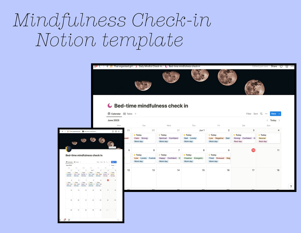 Bed-time Mindfulness Check-in