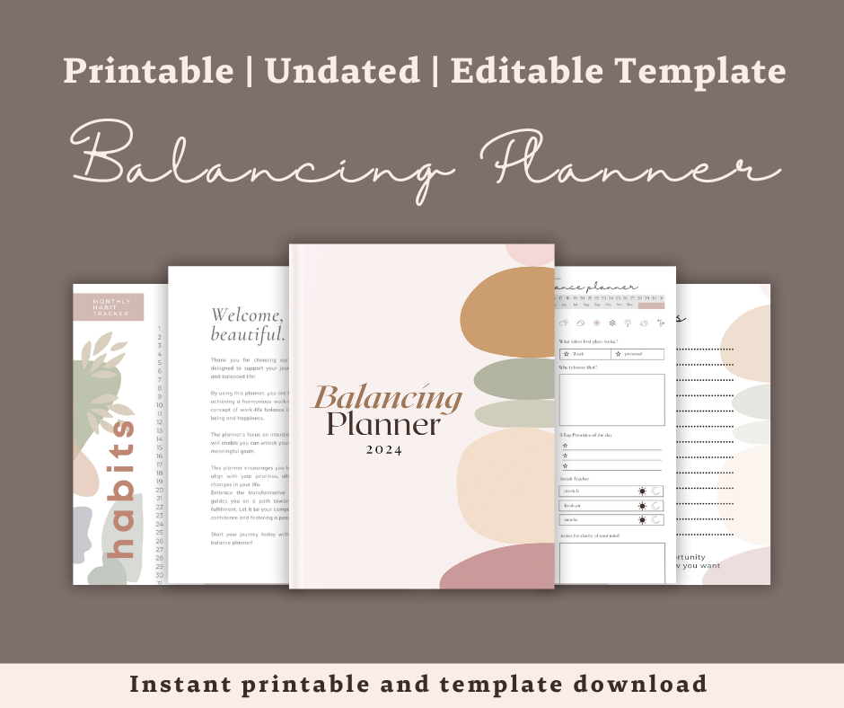 Work-life Balance Planner