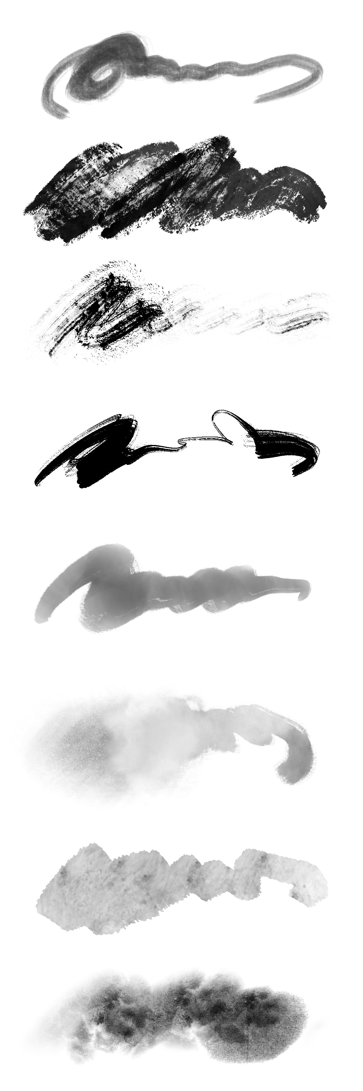 Chinese Ink Painting Brushes