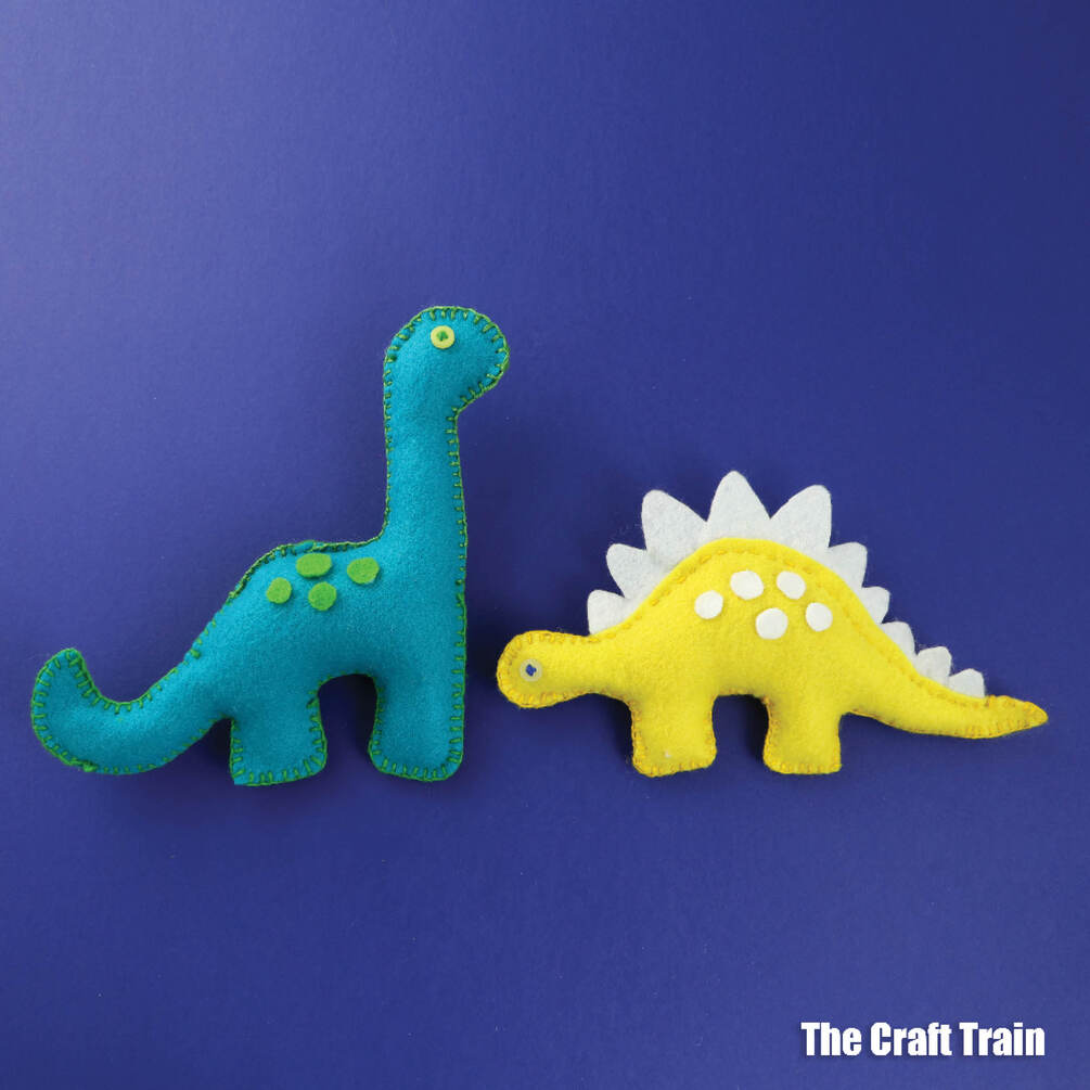 Felt Dinosaurs