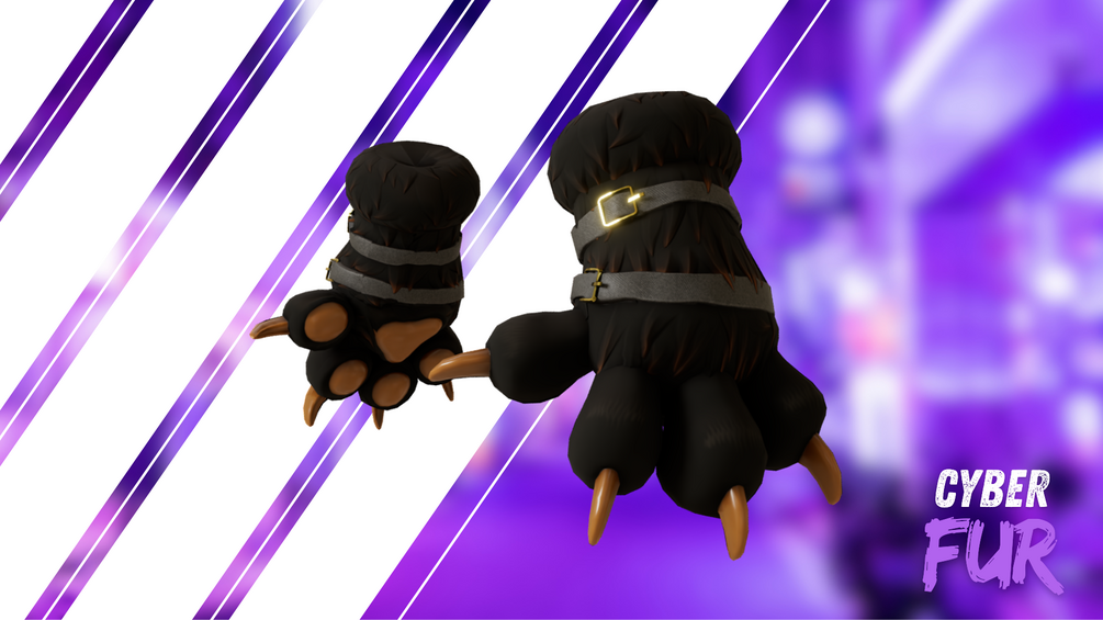 Cyber Fur Mayu showcase render 6