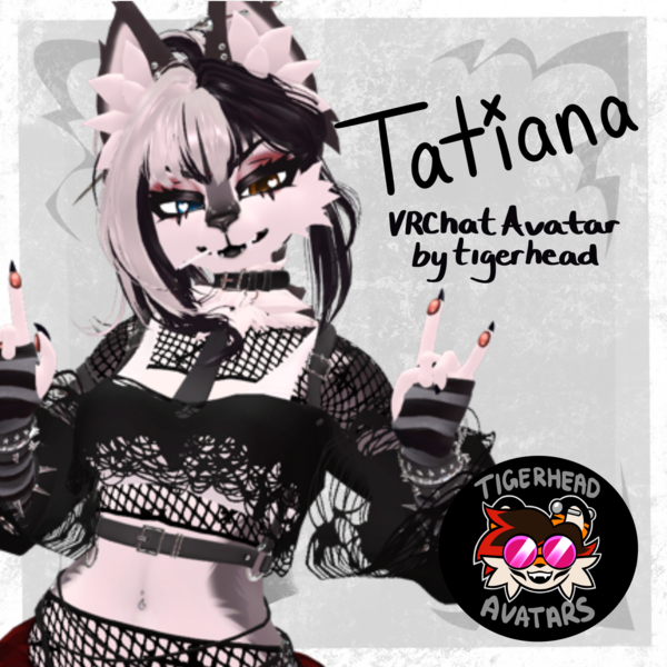 Tatiana - VRChat Avatar [PC + FT]