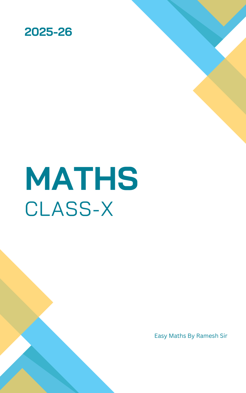 Basic maths for 10th standard