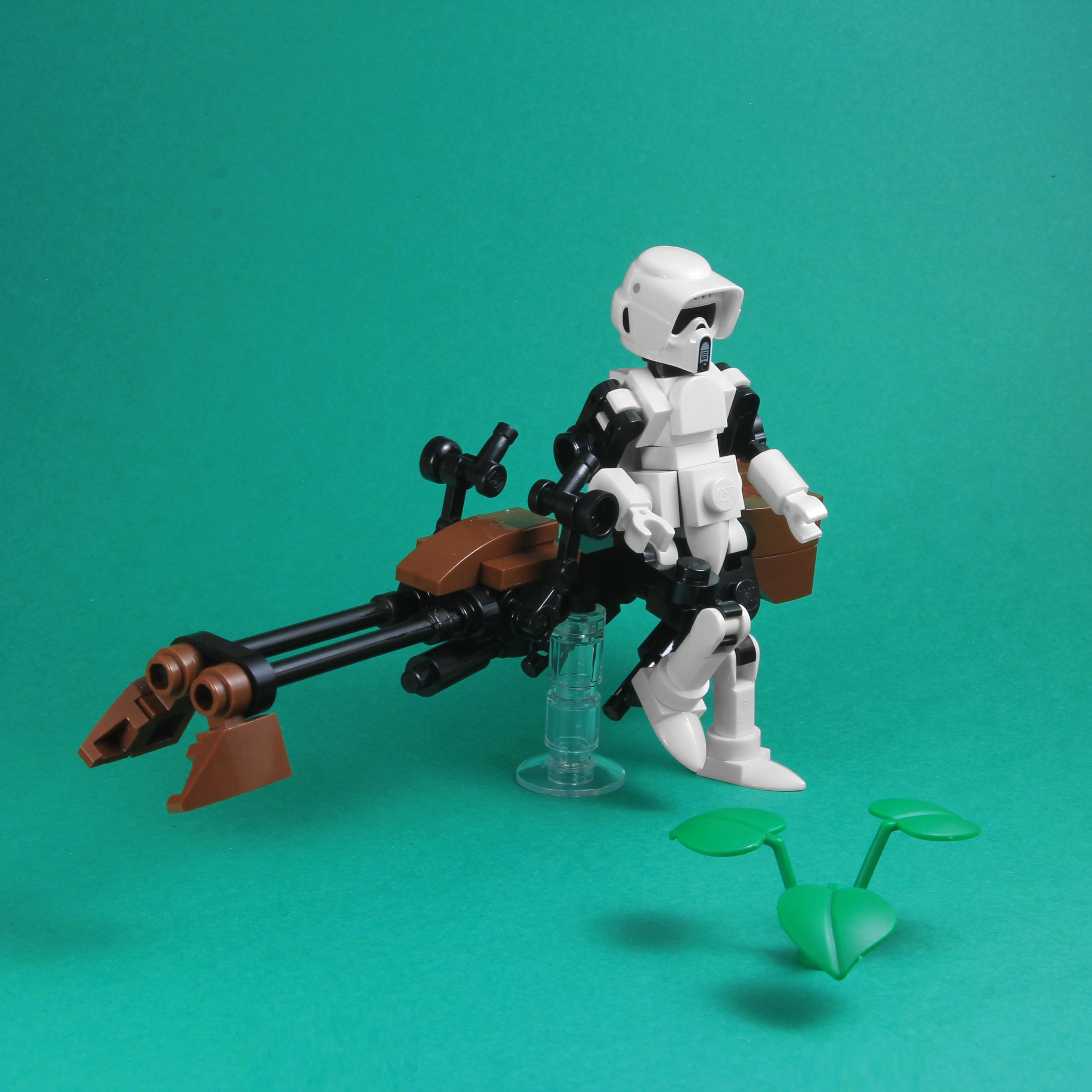 Scout Trooper Lego Star Wars Speeder Moc LEGO® Scout Trooper Speeder
