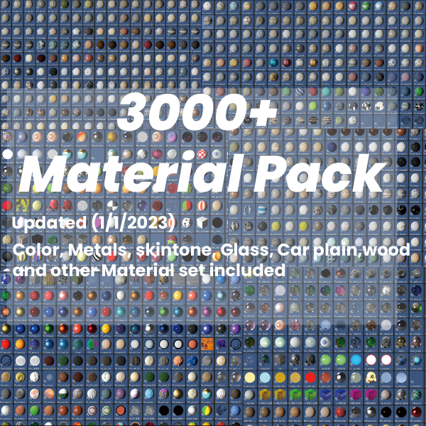 blender Material set